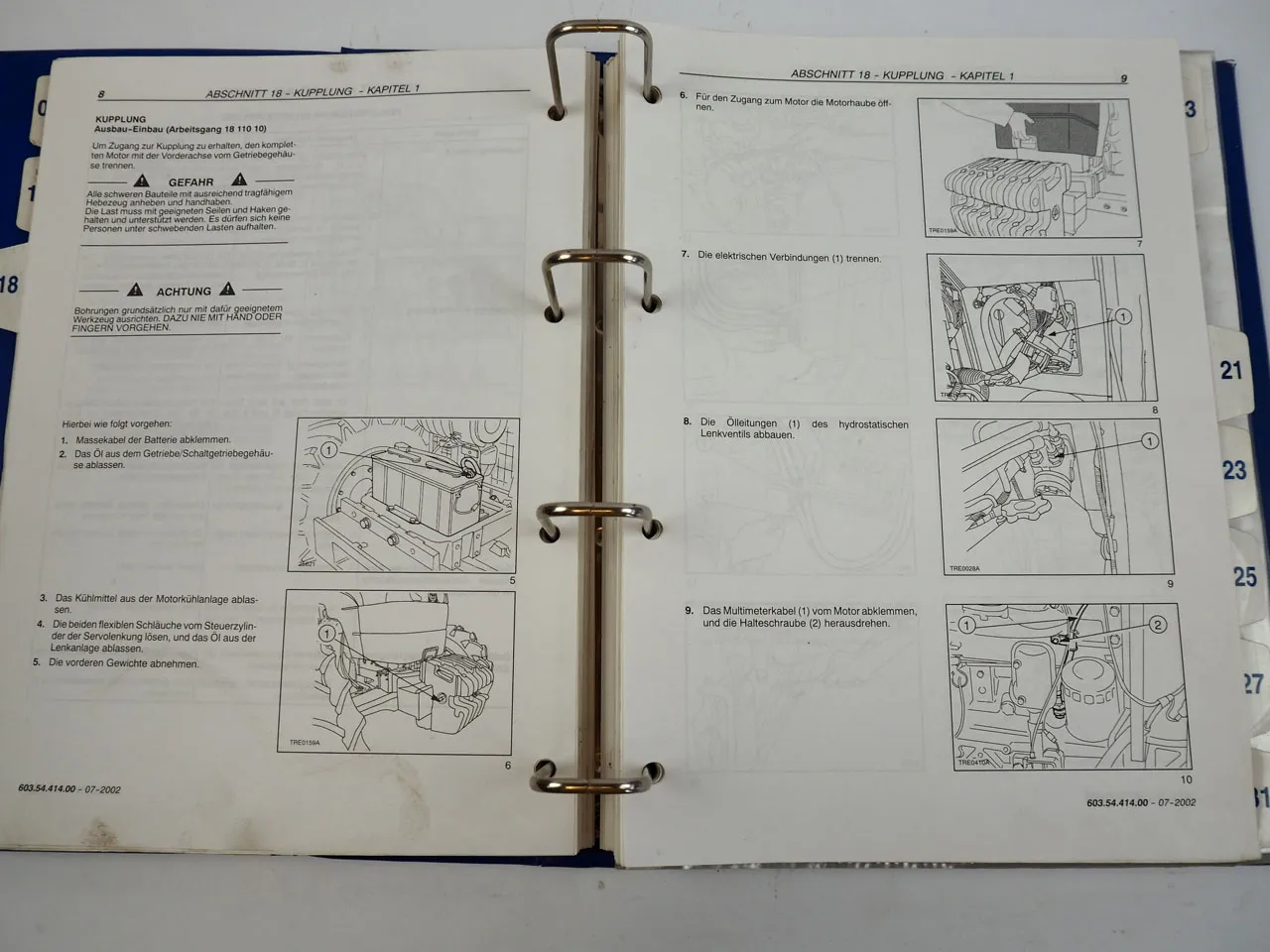 New Holland TD 55 65 75 85 95 D Traktor Werkstatthandbuch Reparaturanleitung