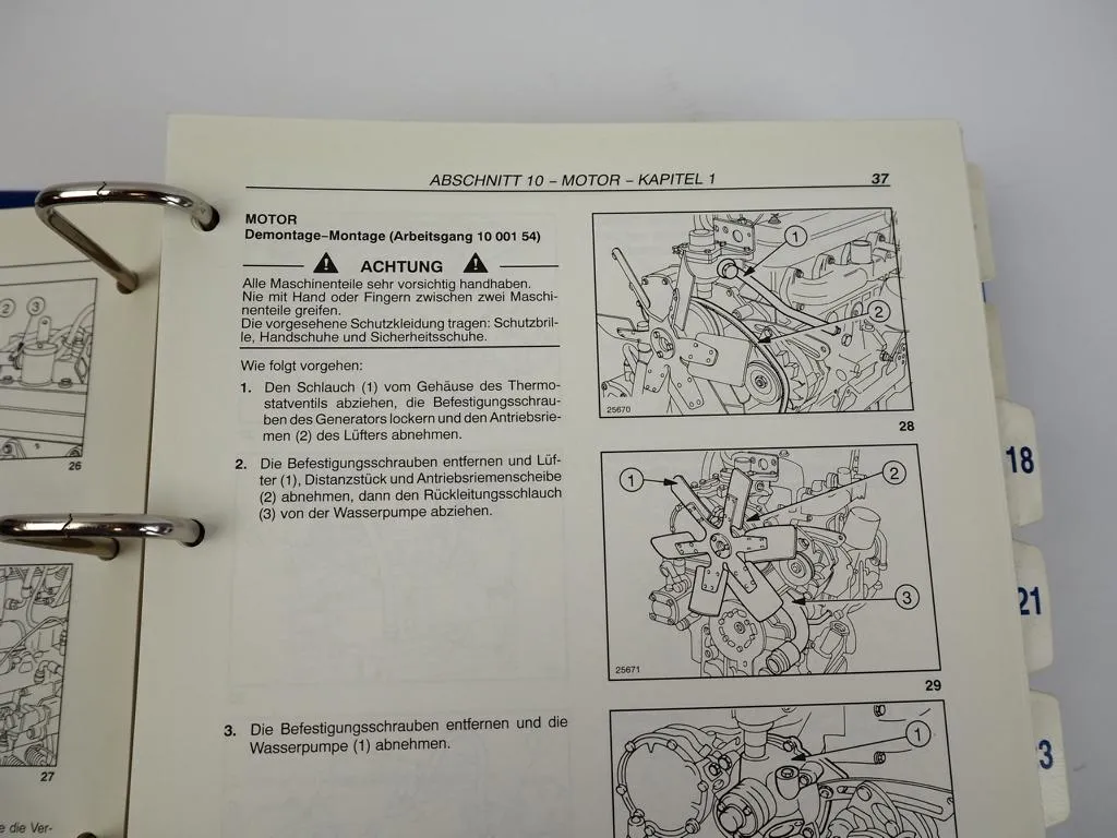 New Holland TN65F TN75F TN90F Traktor Werkstatthandbuch Reparatur 1998