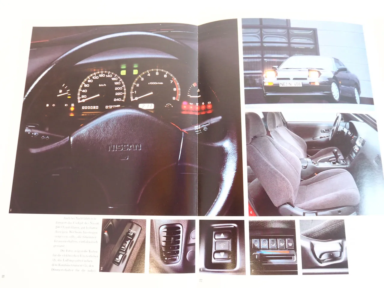 Nissan 200SX PKW Prospekt 1989