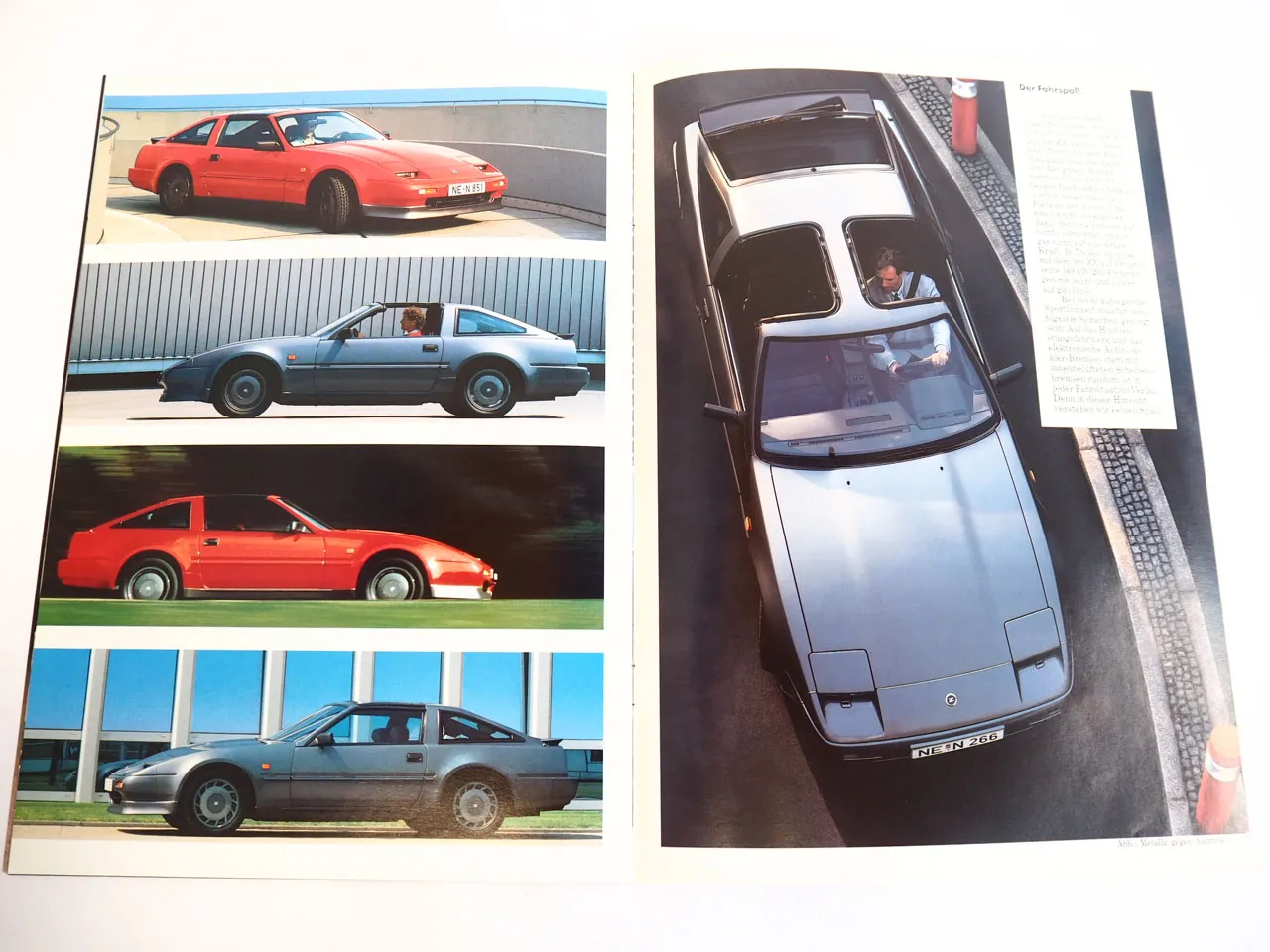 Nissan 300ZX Turbo Kat 3,0l 203 PS PKW Prospekt 1987