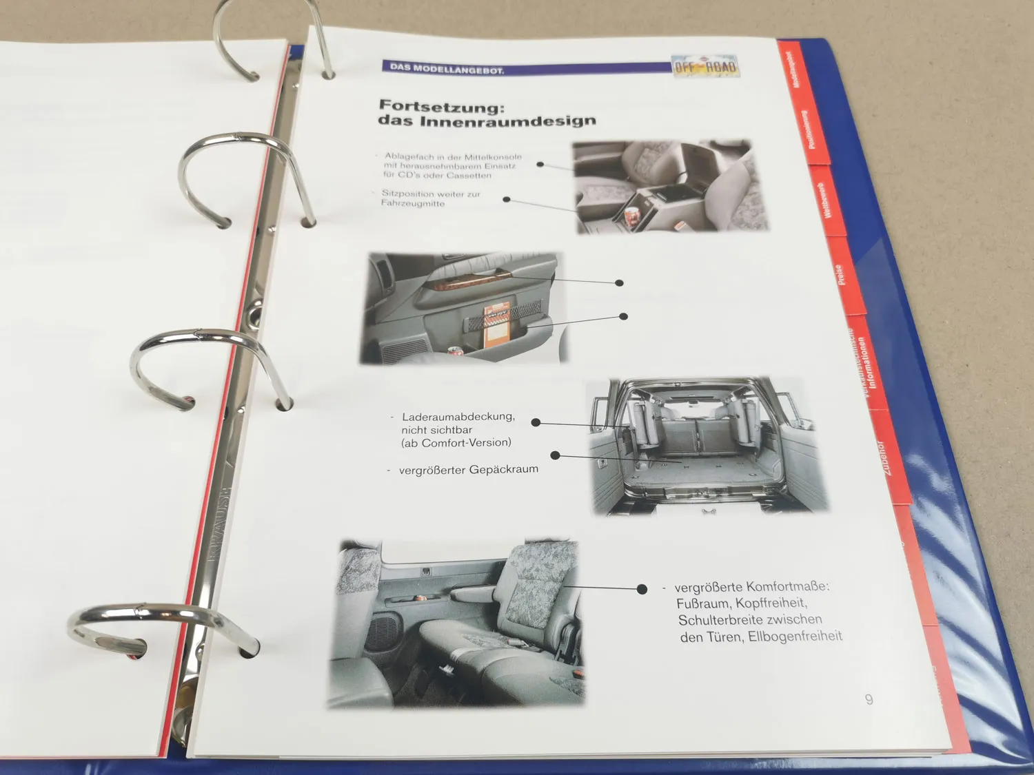 Nissan der neue Pathfinder Patrol GR Produkteinführung 1998 mit 49 Seiten