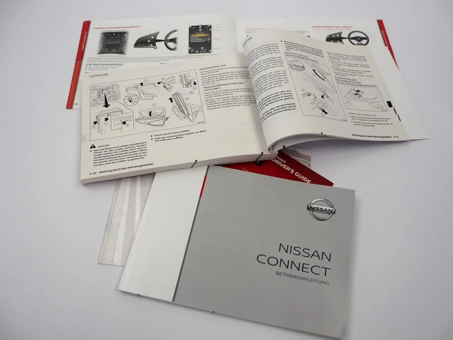 Nissan Qashqai J11 Betriebsanleitung & Nissan Connect 11/2018 Bordbuch deutsch