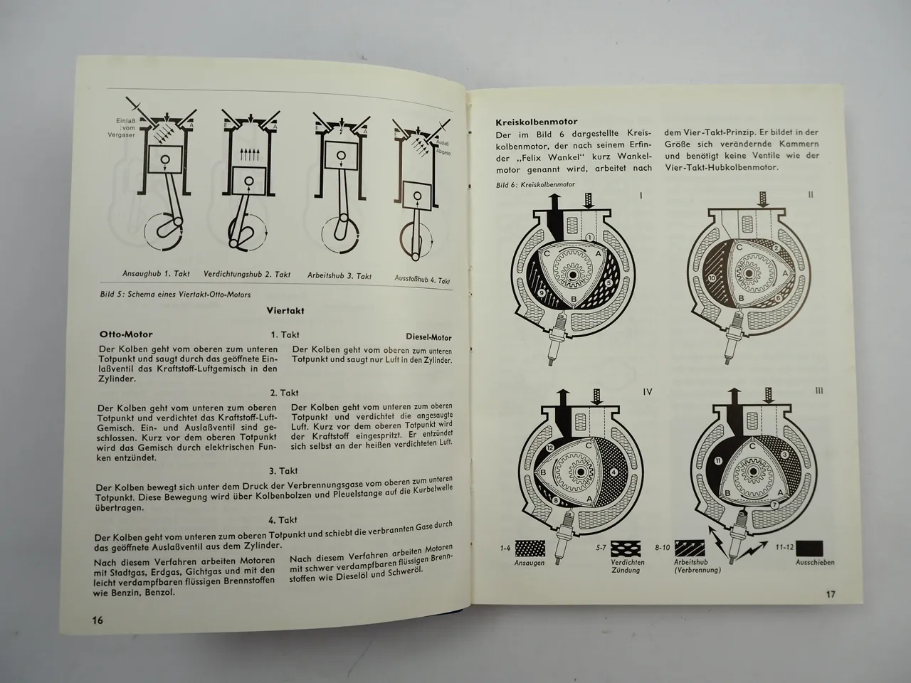 Nüral Kolbenhandbuch Motor Funktion Einbau Reparatur Kolbenschäden 1972