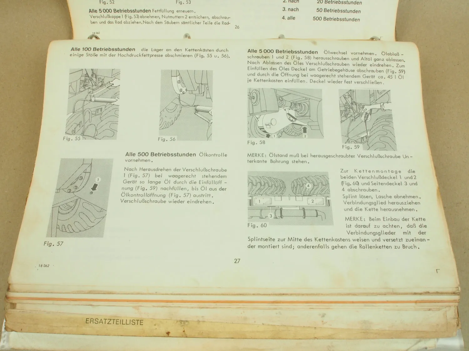 O&K G16 Grader Betriebsanleitung Ersatzteilliste Schaltplan Elektrik