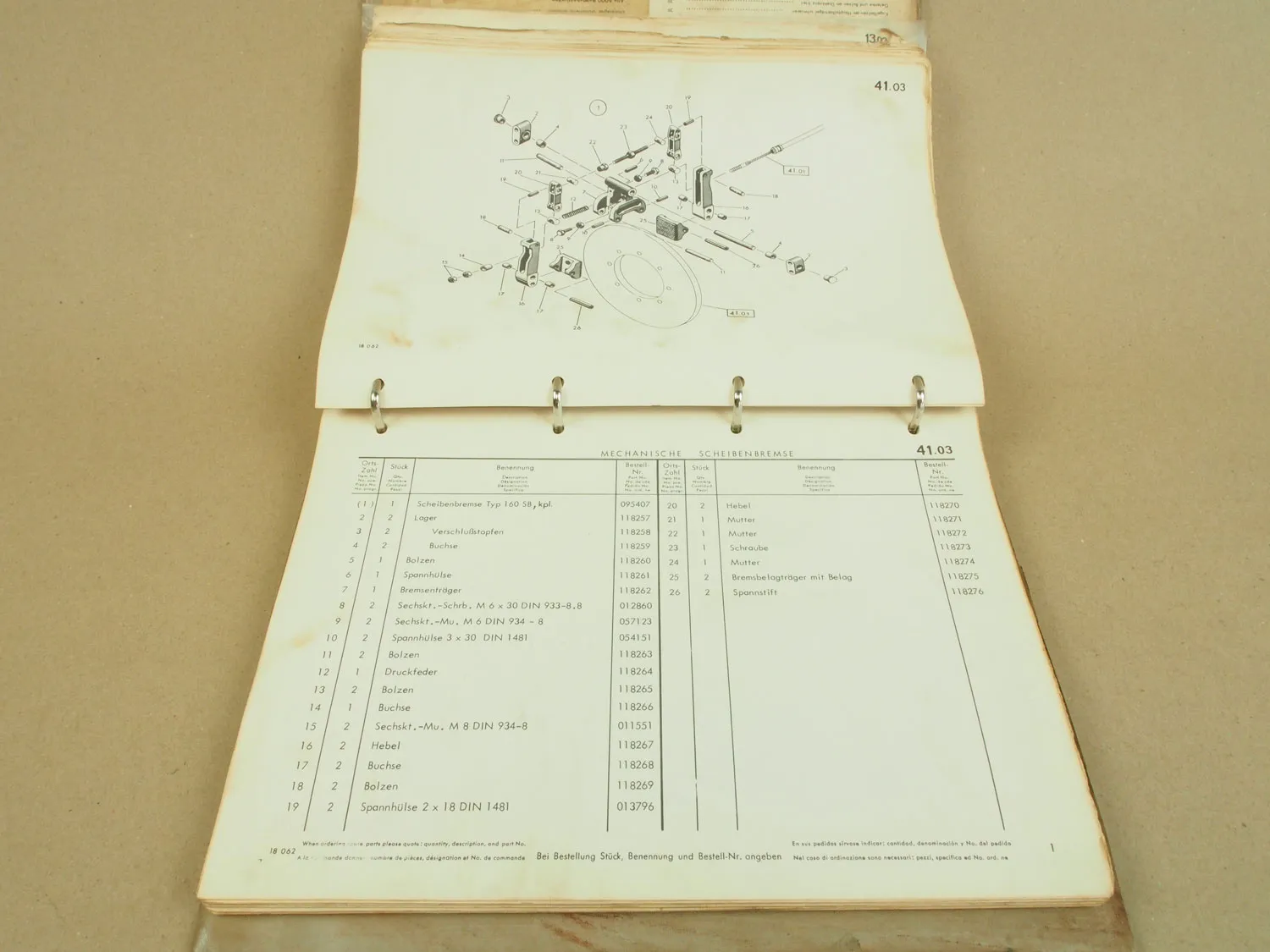 O&K G16 Grader Betriebsanleitung Ersatzteilliste Schaltplan Elektrik
