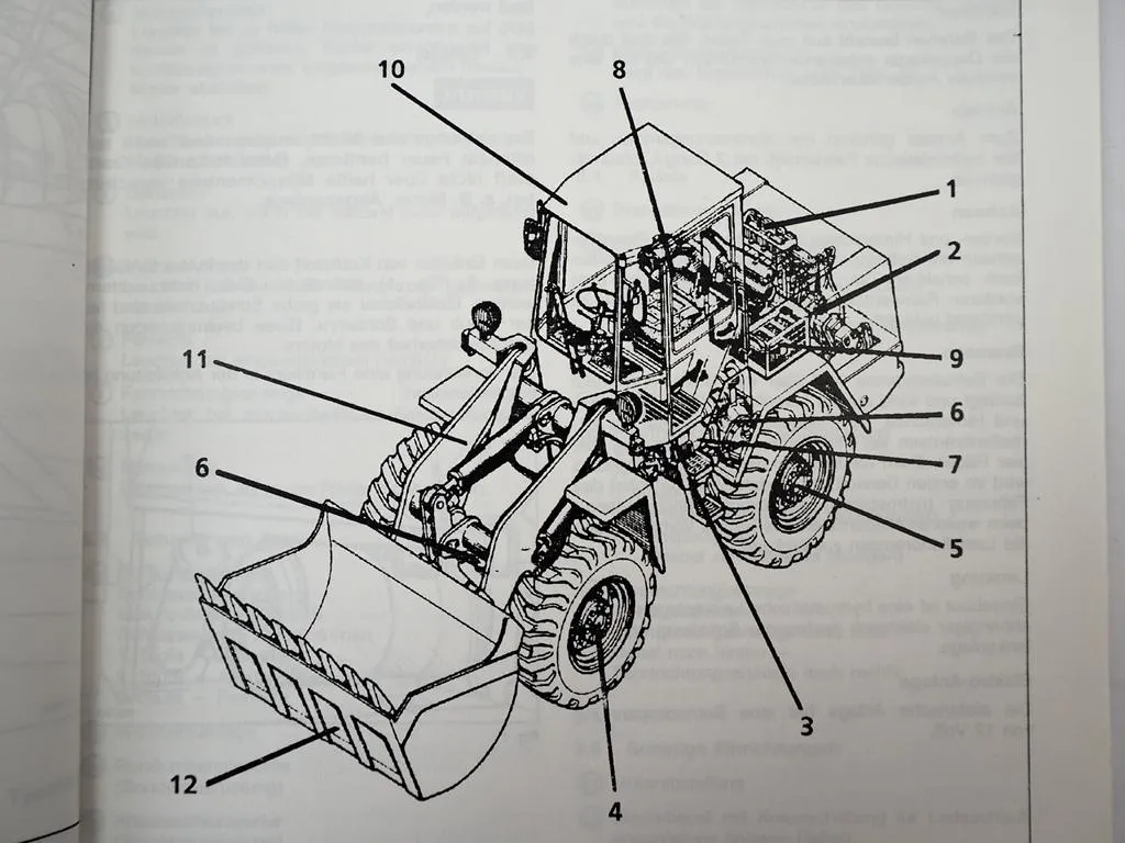 O&K L12 Radlader Betriebsanleitung Bedienungsanleitung