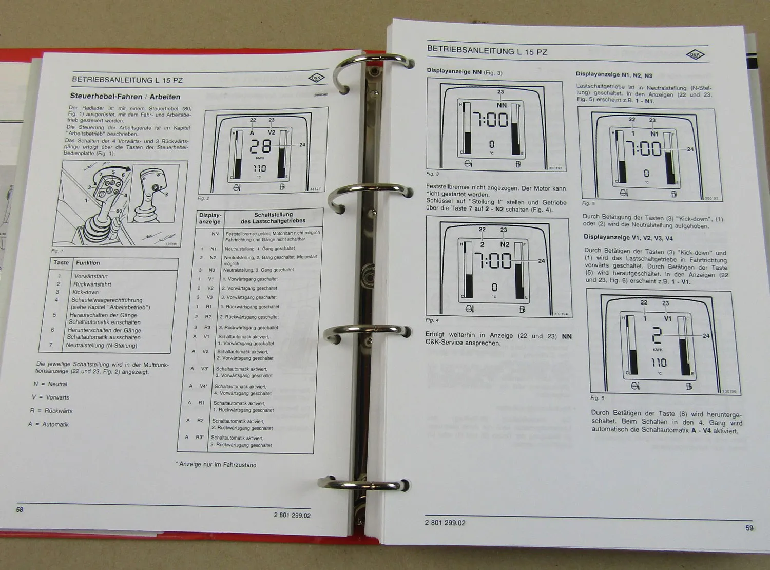 O&K L15 PZ Betriebsanleitung Wartung Instandhaltung Ersatzteilkatalog