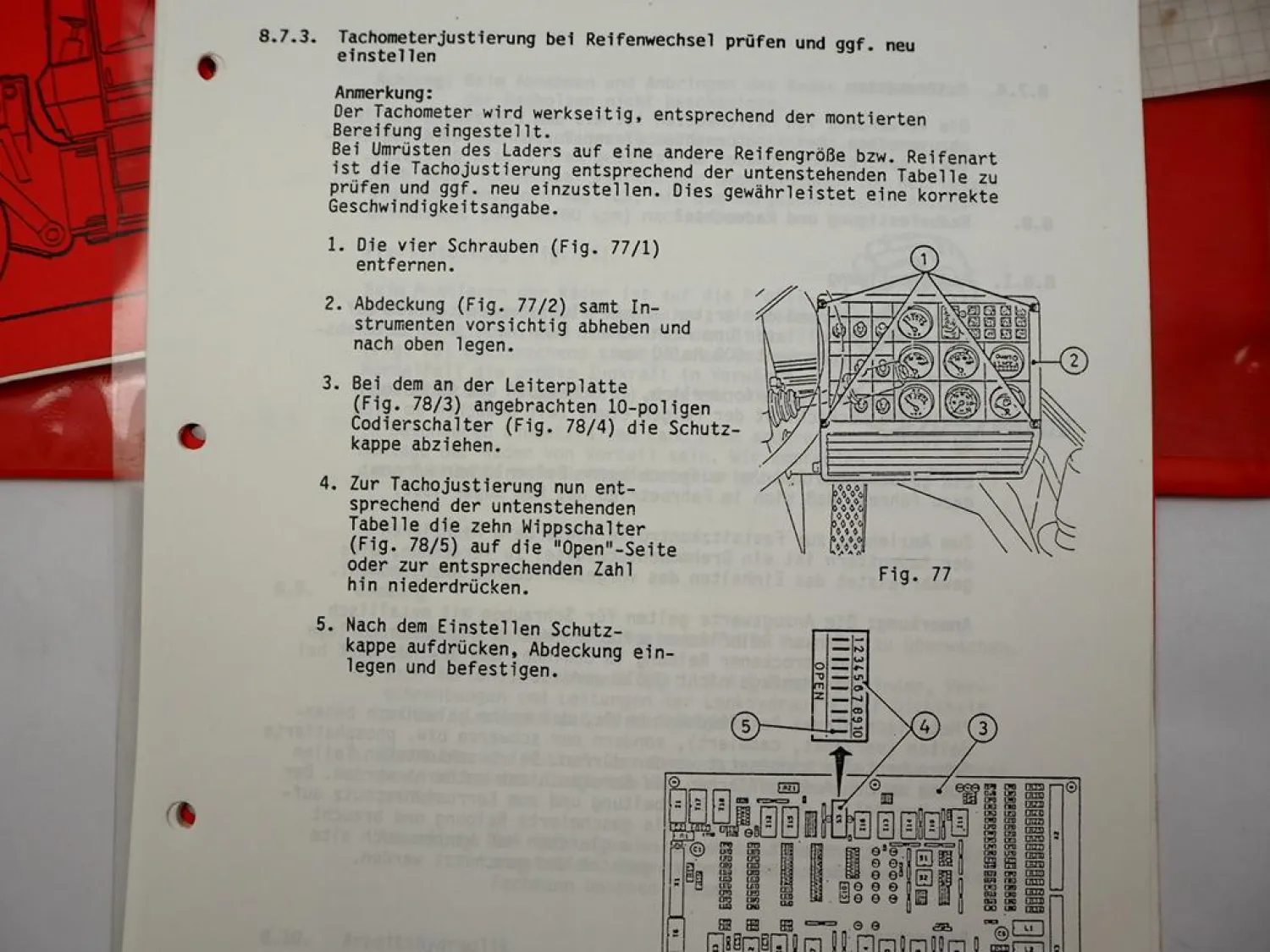 O&K L20 Radlader Betriebsanleitung Wartung Instandhaltung Ersatzteilkatalog 1993