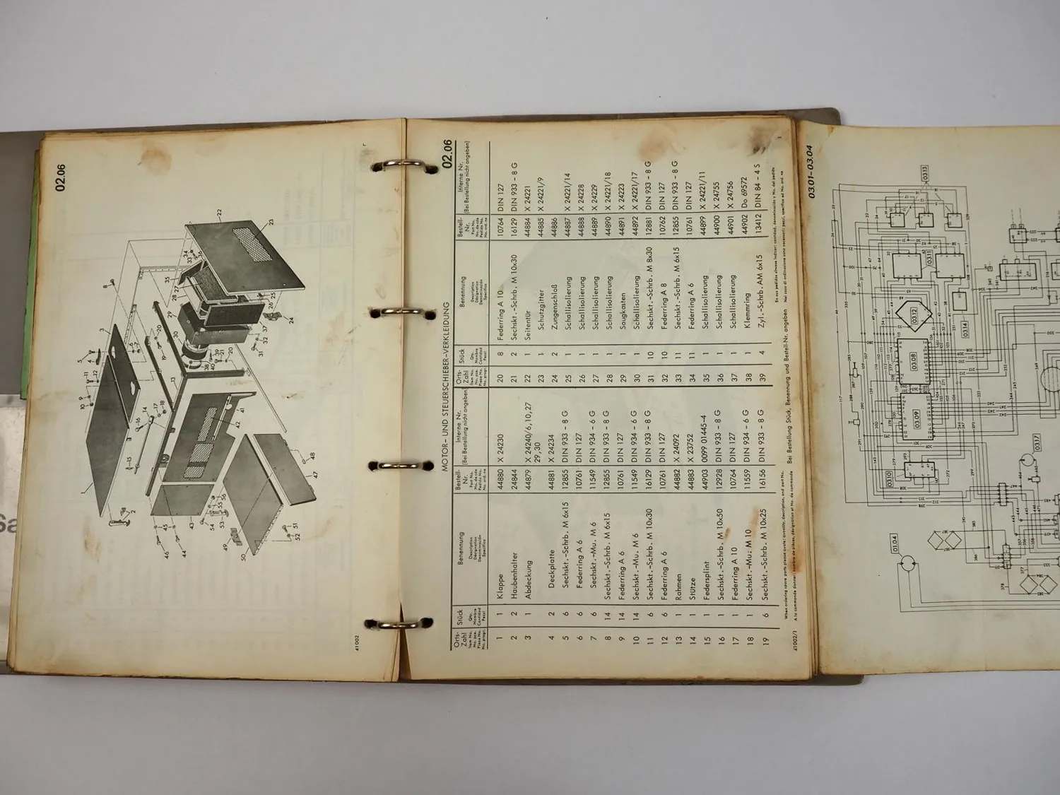 O&K RH15 Betriebsanleitung Ersatzteilliste Bagger Schaltplan Elektrik Hydraulik