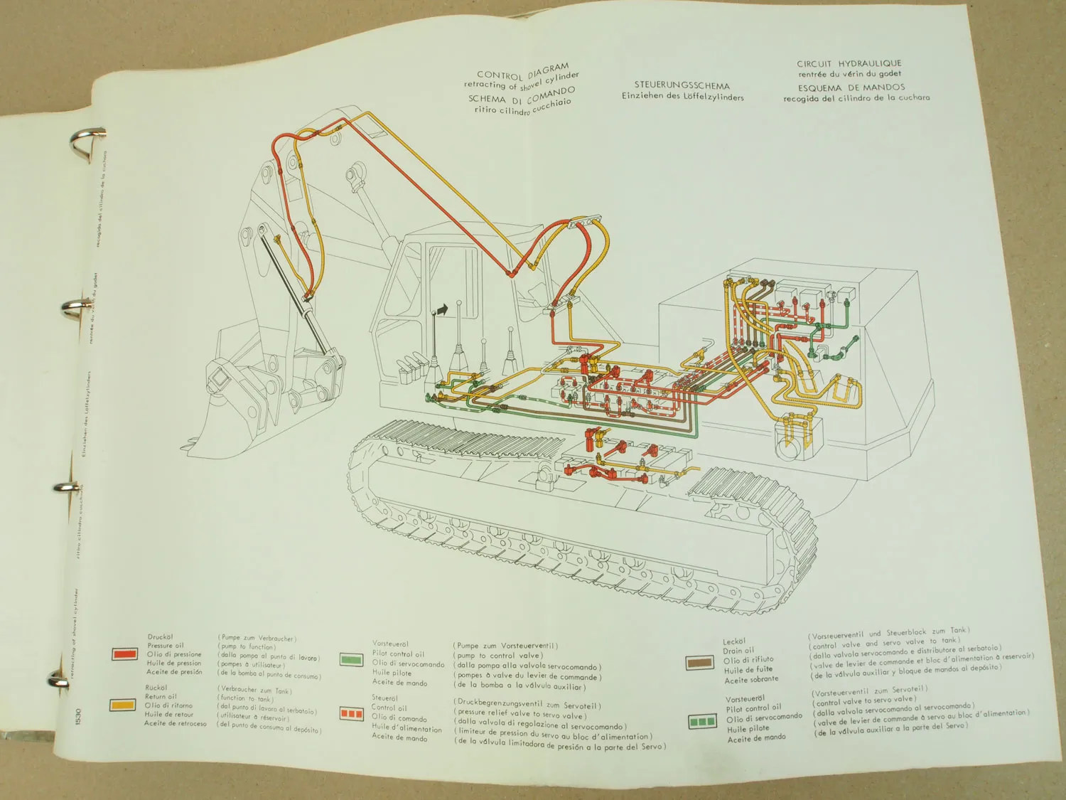 O&K RH25 Bagger Betriebsanleitung Ersatzteilkatalog Schaltpläne Spare Parts List