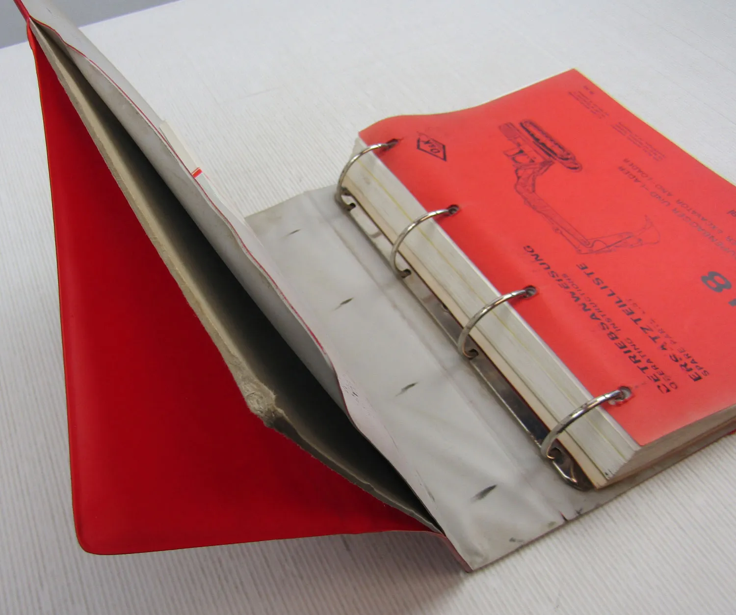 O&K RH8 Bagger Betriebsanleitung Ersatzteilkatalog Spare parts List ca. 1986