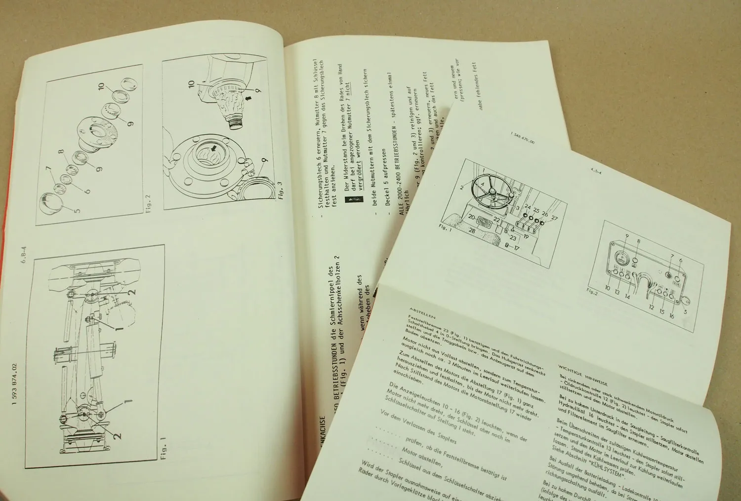O&K V35 V40 Gabelstapler Bedienung Wartung Inspektion Ersatzteilliste Schaltplan