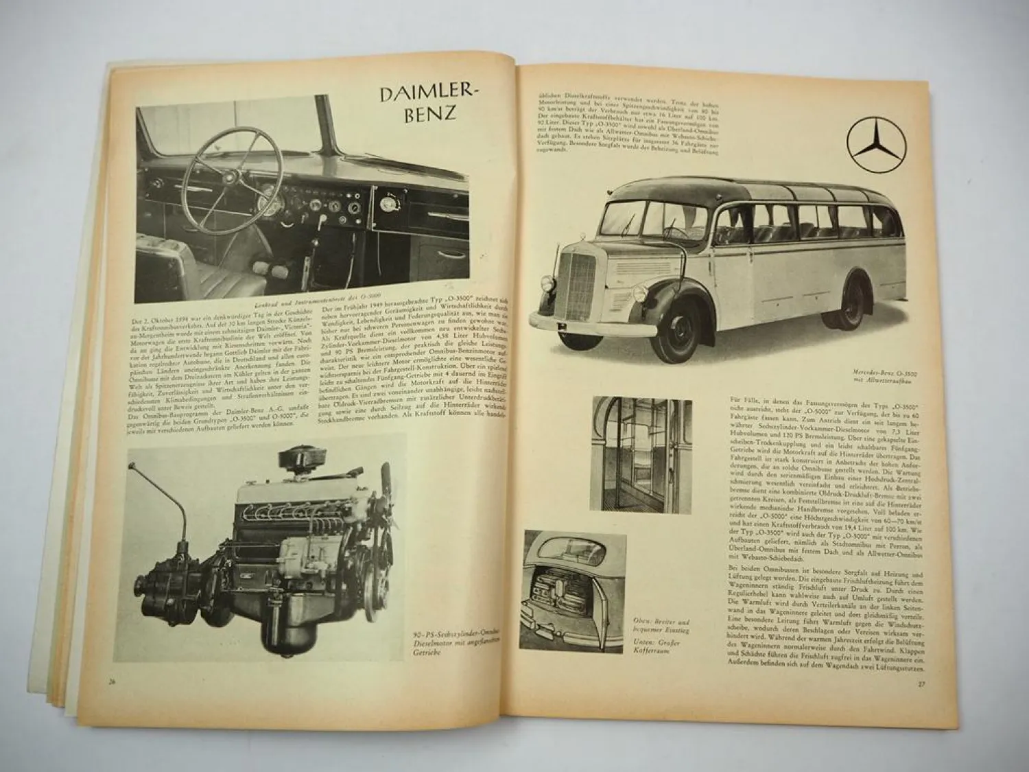 Omnibus Revue Zeitschrift Heft Nr. 1 Vogel Verlag München 1950