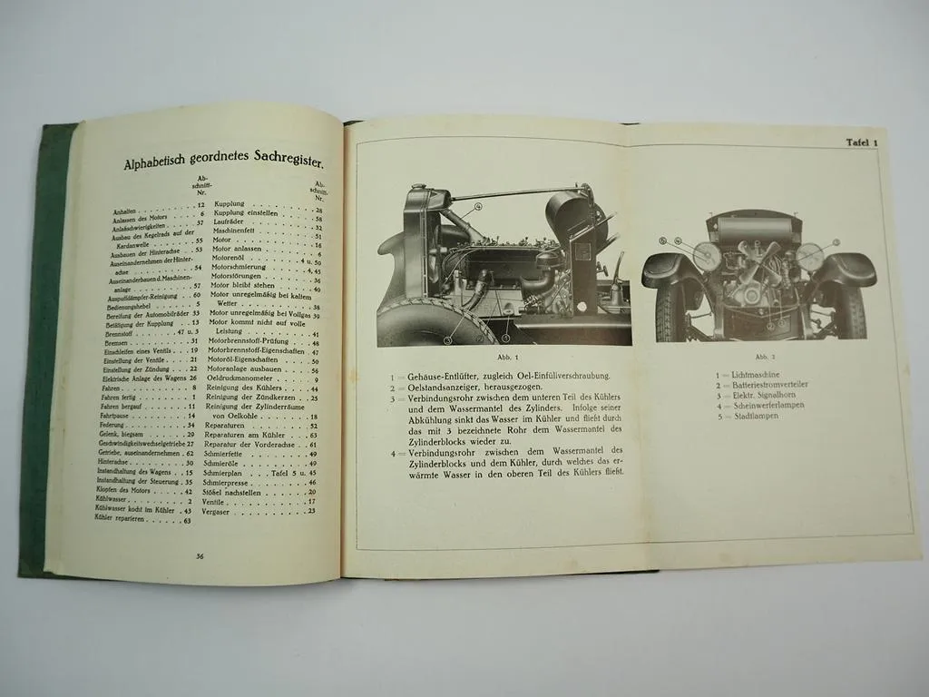 Opel 10 / 40 PS Automobil PKW Handbuch Bedienung Wartung Reparatur 1925/30