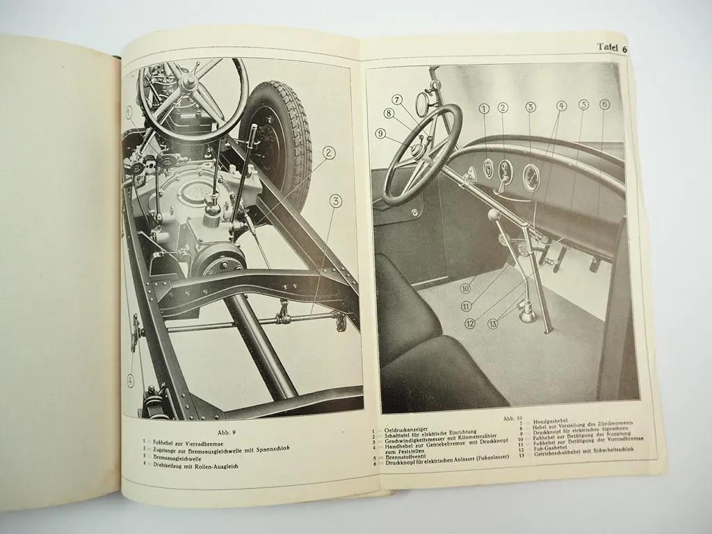 Opel 10 / 40 PS Automobil PKW Handbuch Bedienung Wartung Reparatur 1925/30