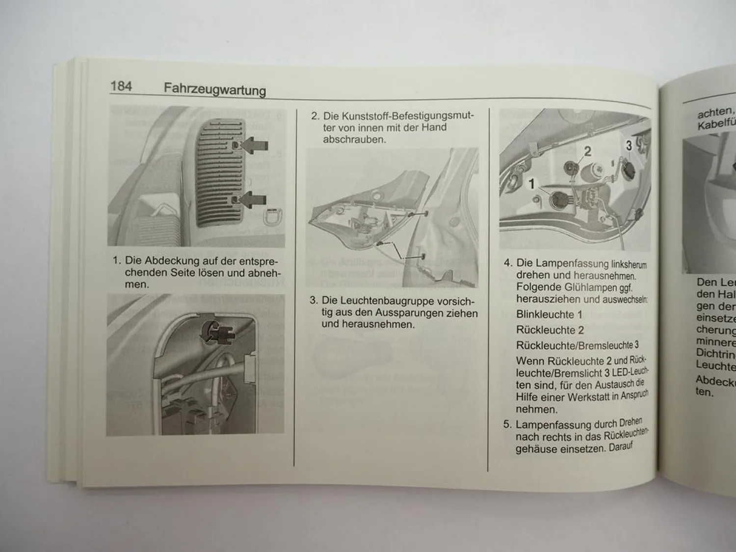 Opel Adam Betriebsanleitung Bedienungsanleitung Bordmappe 1 / 2017