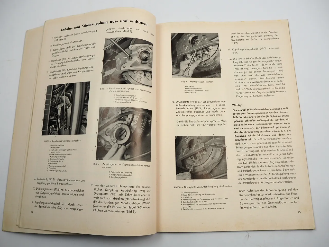 Opel Rekord Caravan Olympia P Werkstatthandbuch Olymat Duplo Kupplung 1961