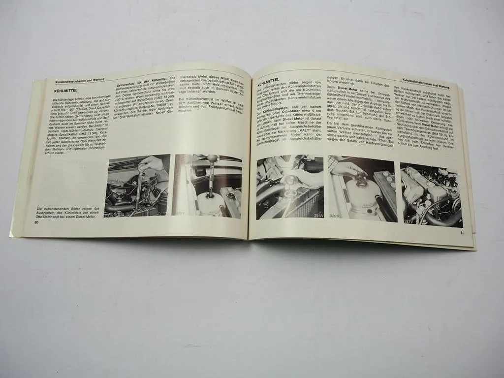 Opel Rekord D Betriebsanleitung Bedienung Wartung 1976