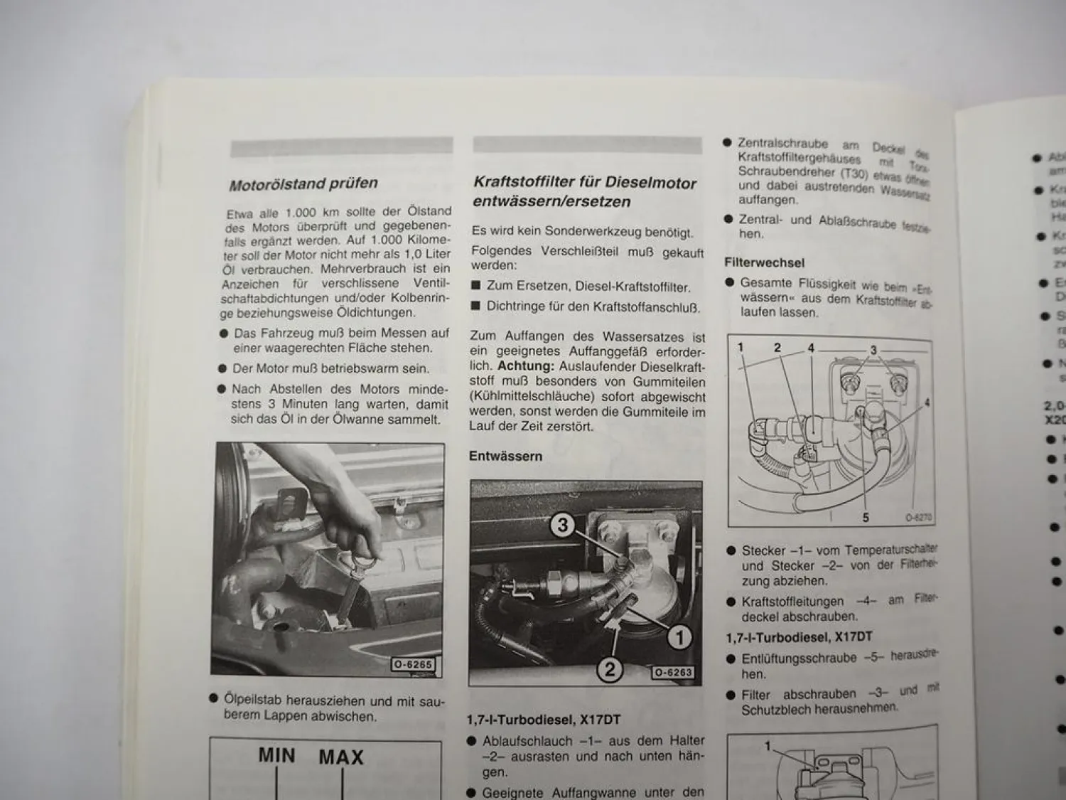 Opel Vectra B Reparaturanleitung 1995 - 2000 So wirds gemacht Etzold Bd. 101