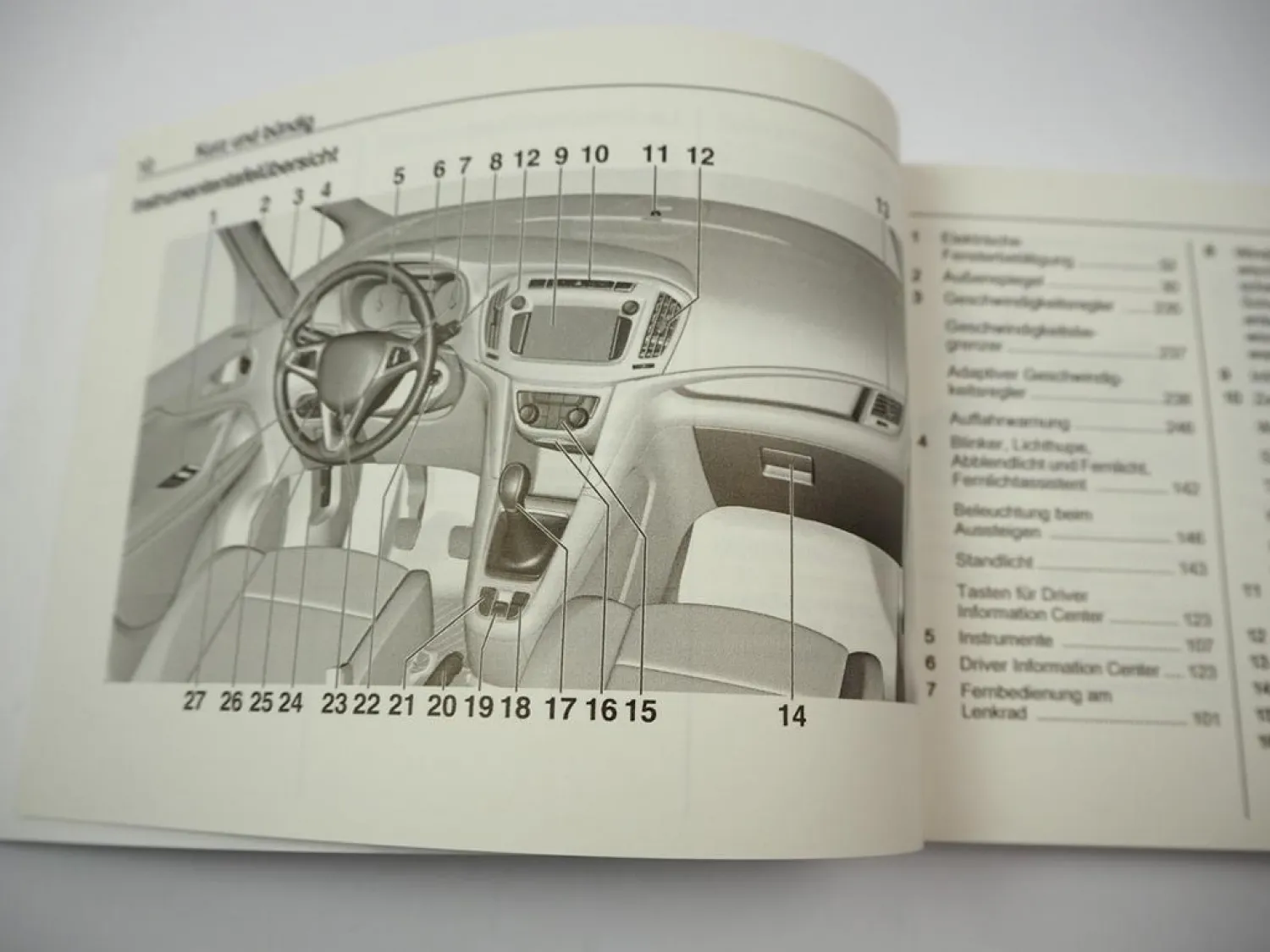 Opel Zafira C Betriebsanleitung Bedienungsanleitung 1/2018 Bordbuch Deutsch
