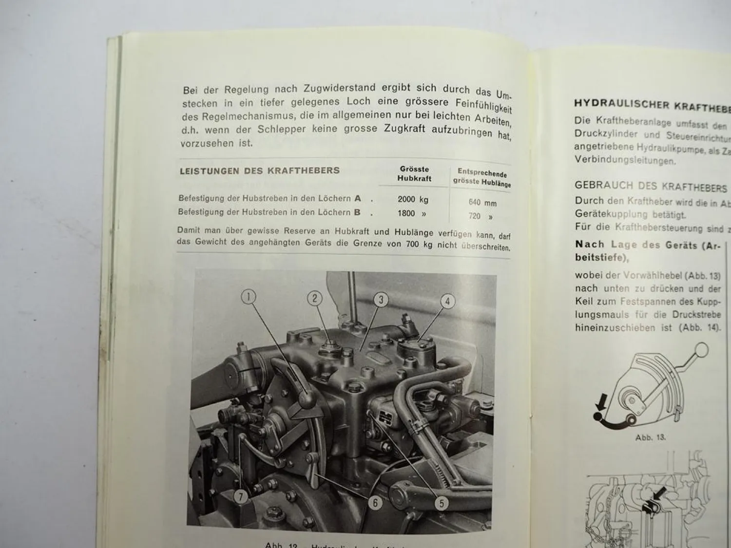 Orig. Fiat 750 750 automatic Schlepper Betriebsanleitung Bedienung Wartung 1969