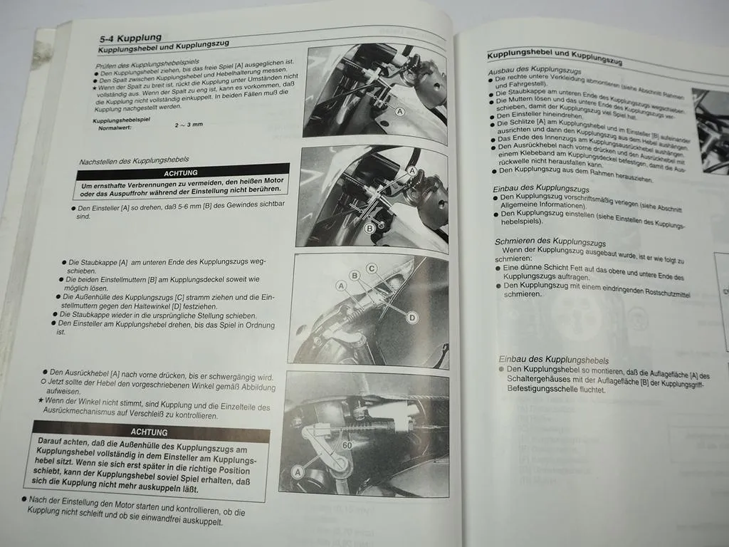 orig Kawasaki Ninja ZX-9R ZX900 E1 Werkstatthandbuch Reparaturanleitung 1999