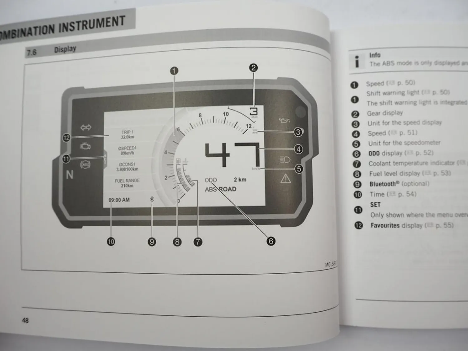 orig. KTM 125 Duke Owners Manual 2020 Bedienungsanleitung Handbuch Englisch