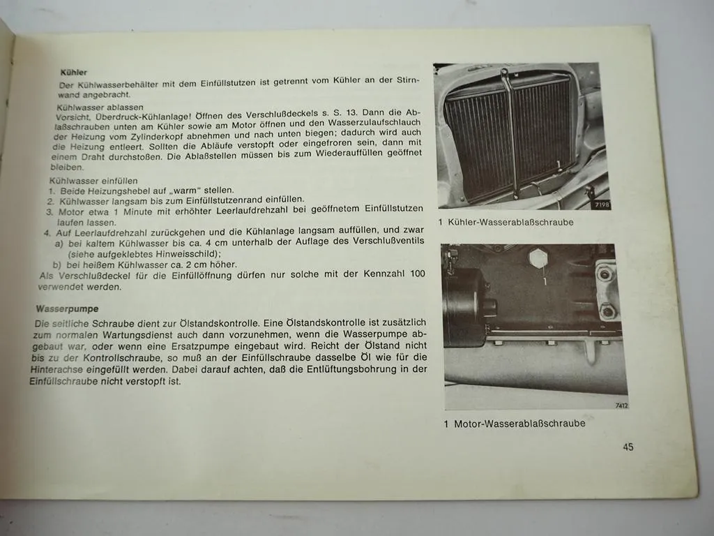 orig Mercedes Benz 230 W110 Betriebsanleitung 1967 Wartung Pflege Bedienung