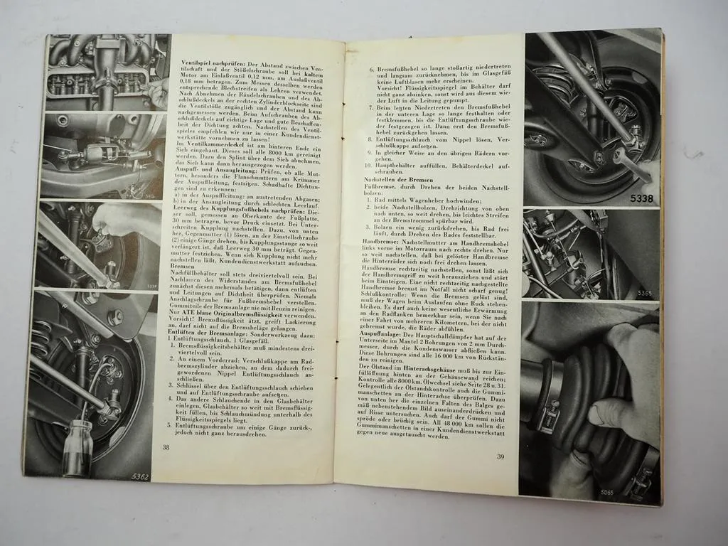 orig Mercedes Benz Typ 180 Betriebsanleitung Bedienungsanleitung 1954