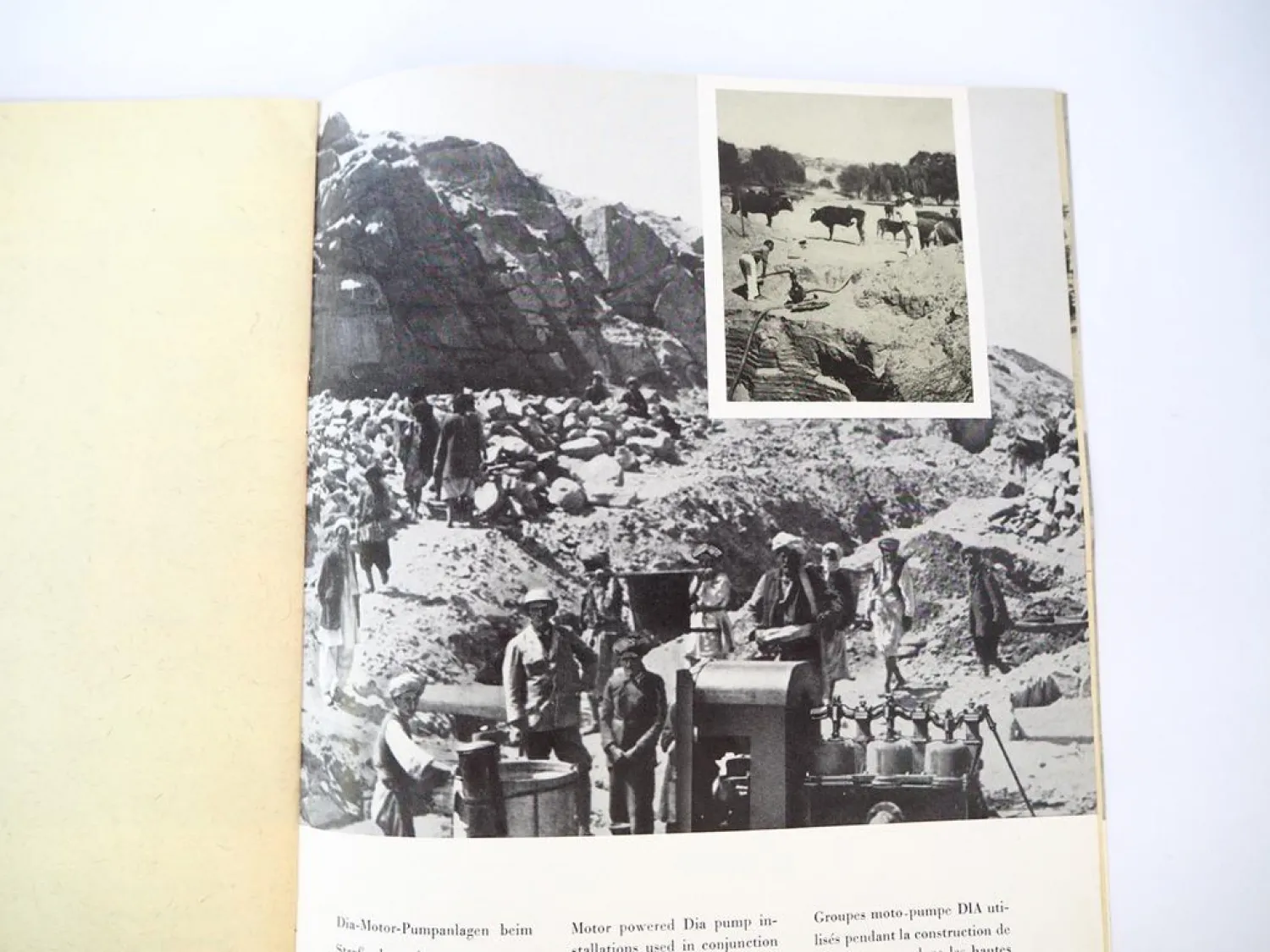 Orig. Prospekt Dia Pumpen Hammelrath & Schwenzer Pumpenfabrik KG Düsseldorf 1957