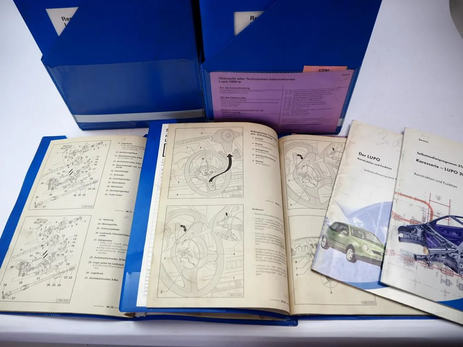 Orig Reparaturleitfaden VW Lupo 1999 - 2001 Reparaturanleitung GTI FSI 3L 6X 6E