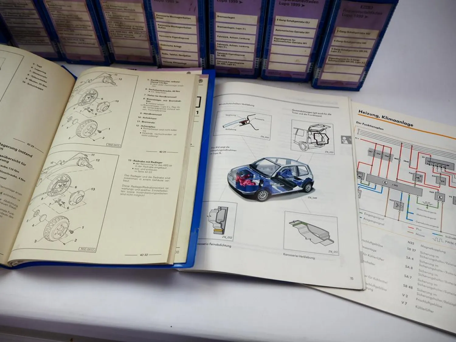 Orig Reparaturleitfaden VW Lupo 1999 - 2001 Reparaturanleitung GTI FSI 3L 6X 6E