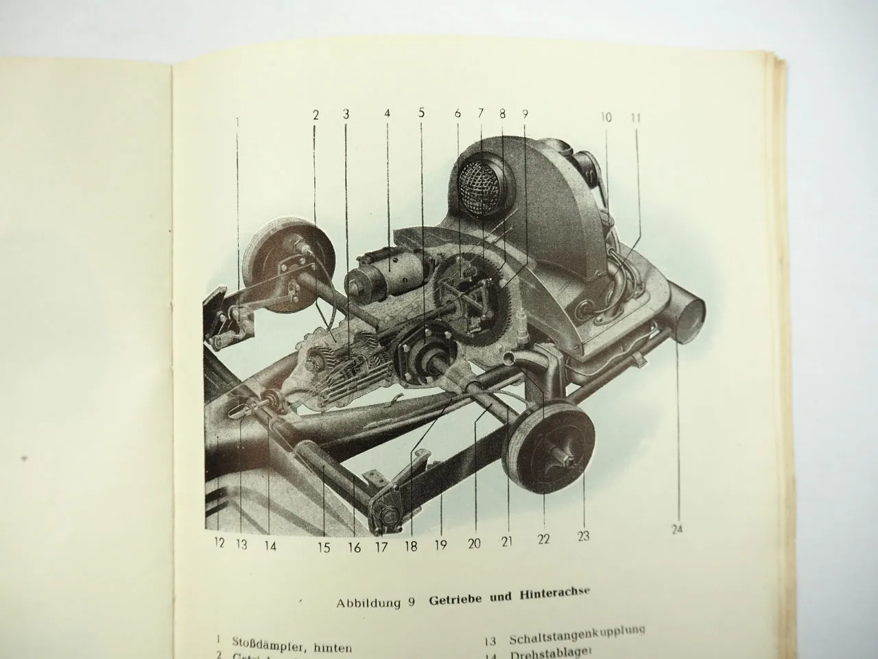 orig VW Käfer Typ 11 11a Betriebsanleitung 1950 Brezelkäfer