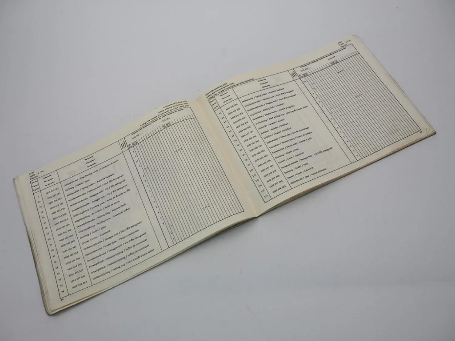 Orig. ZF 5K - 90 GP GPA Getriebe Ersatzteilliste Daimler-Benz Parts List 09/1979