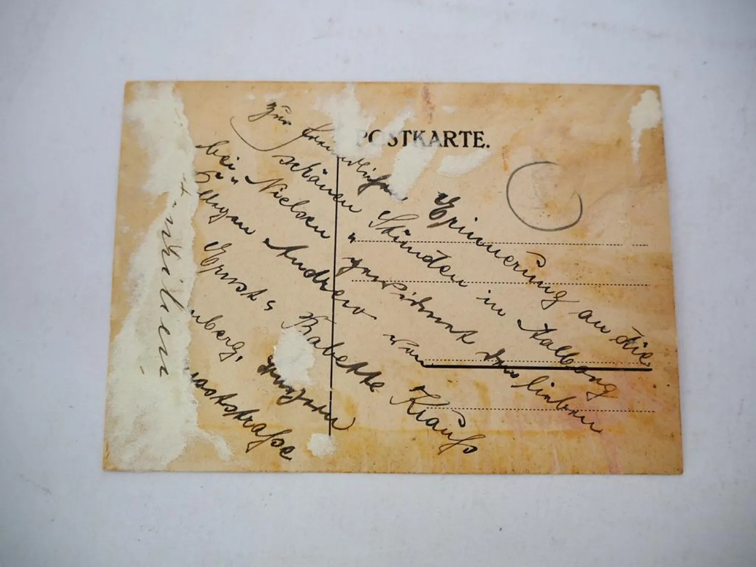 Original AK 3 Ernestos benützen nur Triumph Fahrräder ca. 1920 Artisten