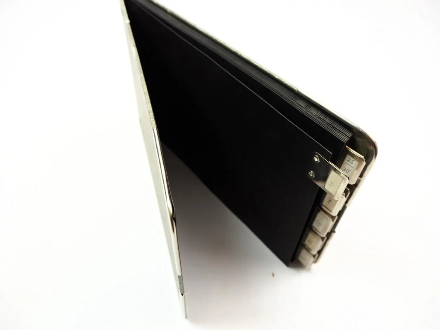 Original Album Postwertzeichen Briefmarken leer Verlag Soll & Haben Nr. 1365E