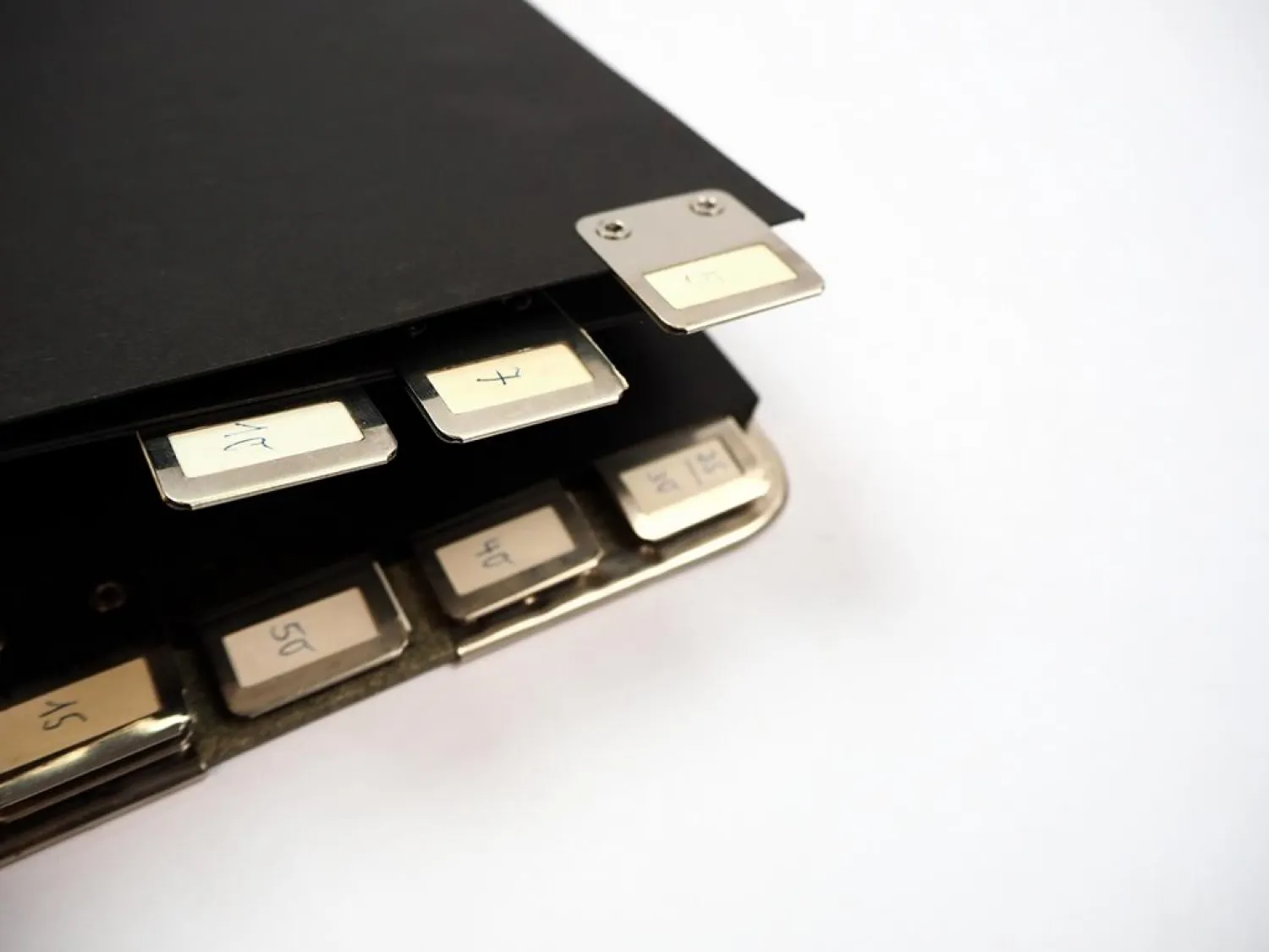 Original Album Postwertzeichen Briefmarken leer Verlag Soll & Haben Nr. 1365E