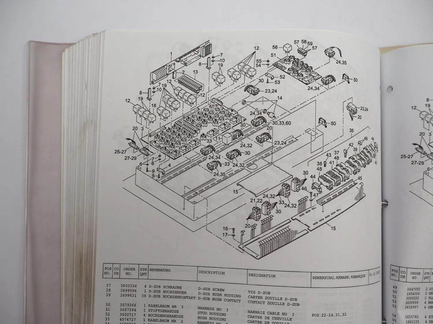 Original Atlas 1604M Serie 261 Bagger Ersatzteilliste Parts List 2000