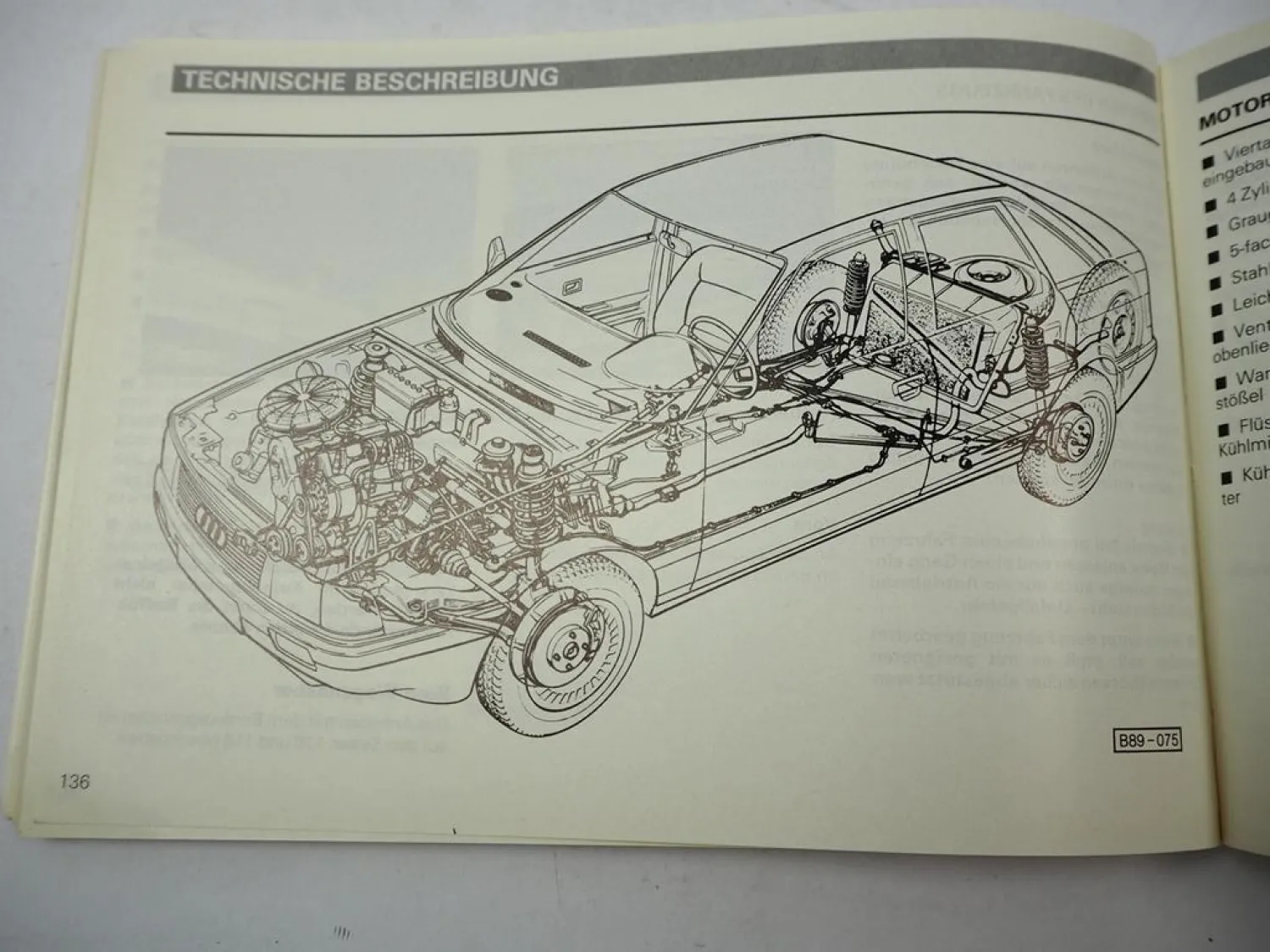 Original Audi 80 B3 Typ 89 Quattro Betriebsanleitung 1989 Bedienungsanleitung
