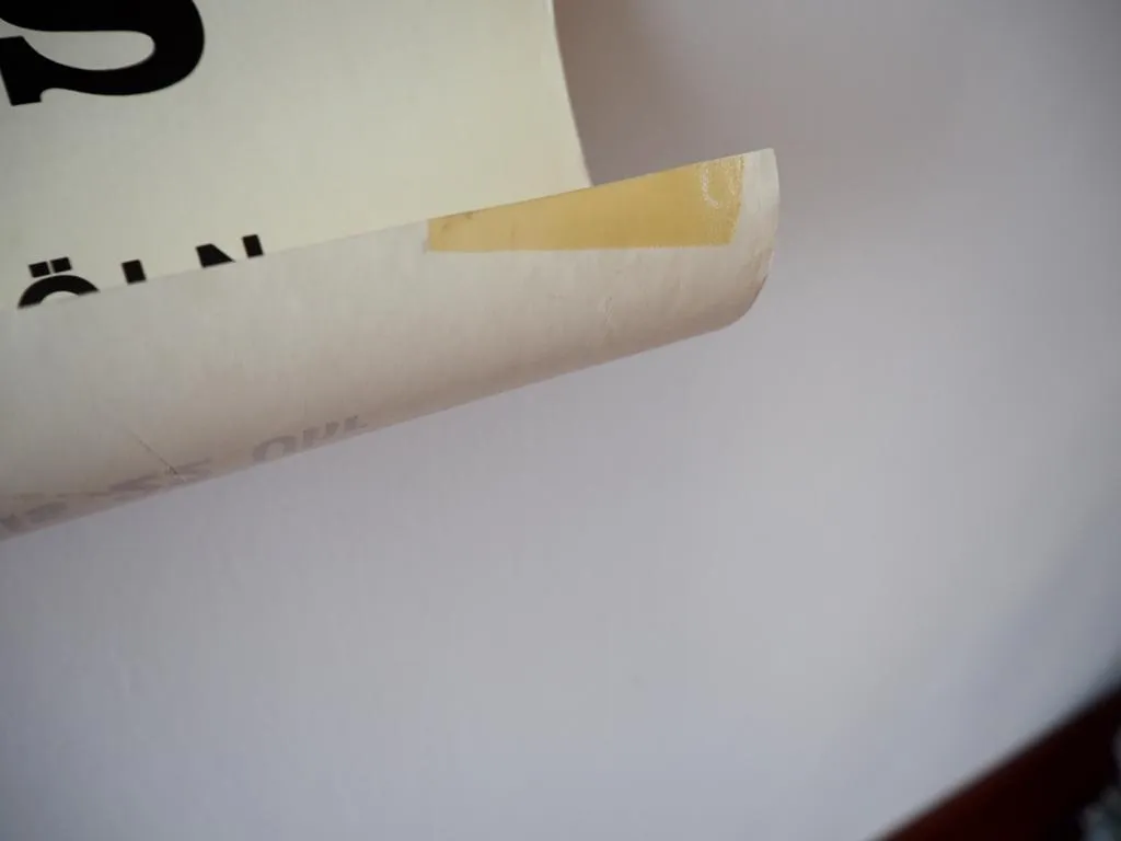 Original Ausstellung Plakat Juan Gris Wallraf Richartz Museum Köln 1965