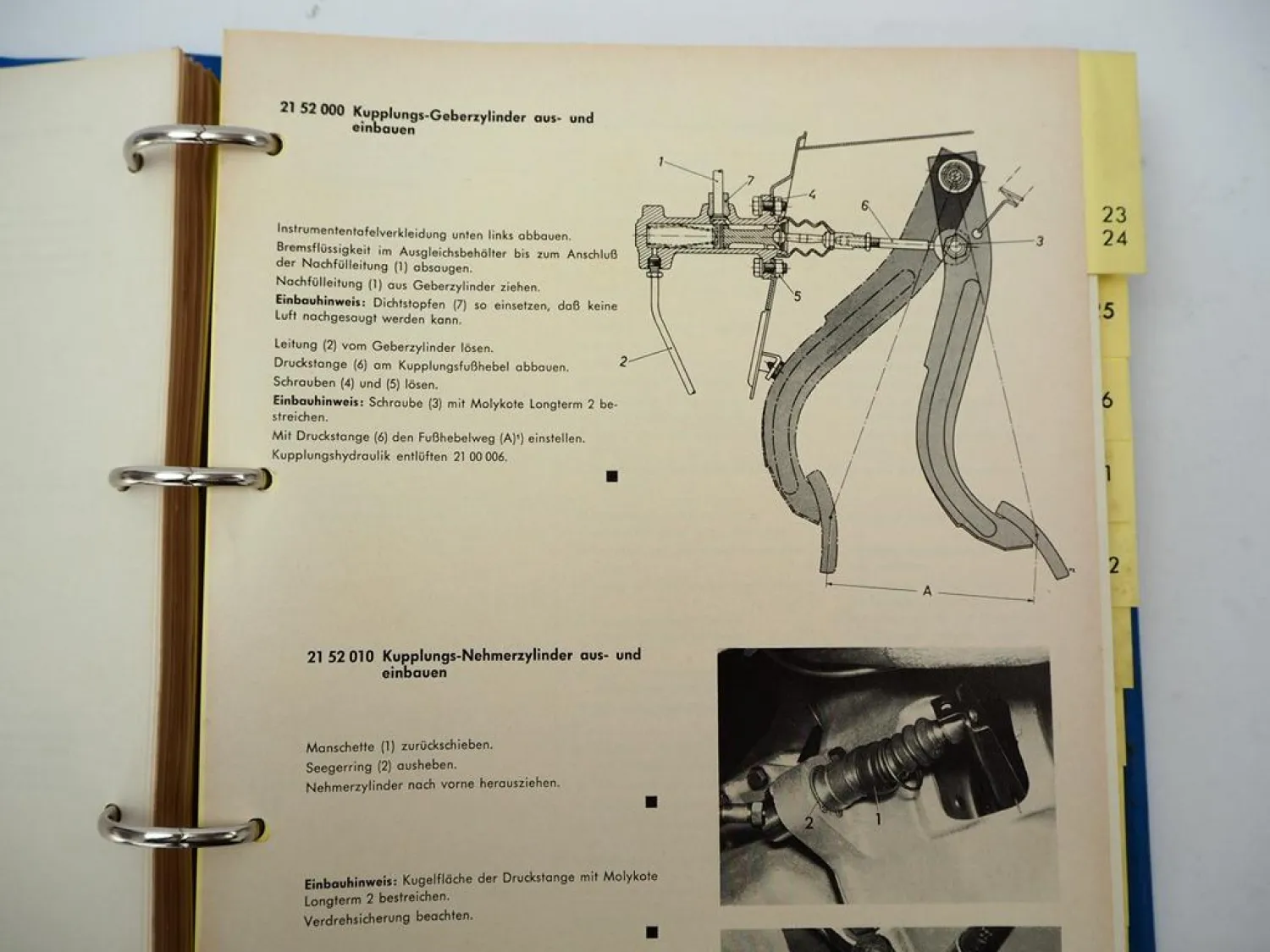 Original BMW 2500 2800 3,0 E3 E9 Werkstatthandbuch Reparatur 1969-73