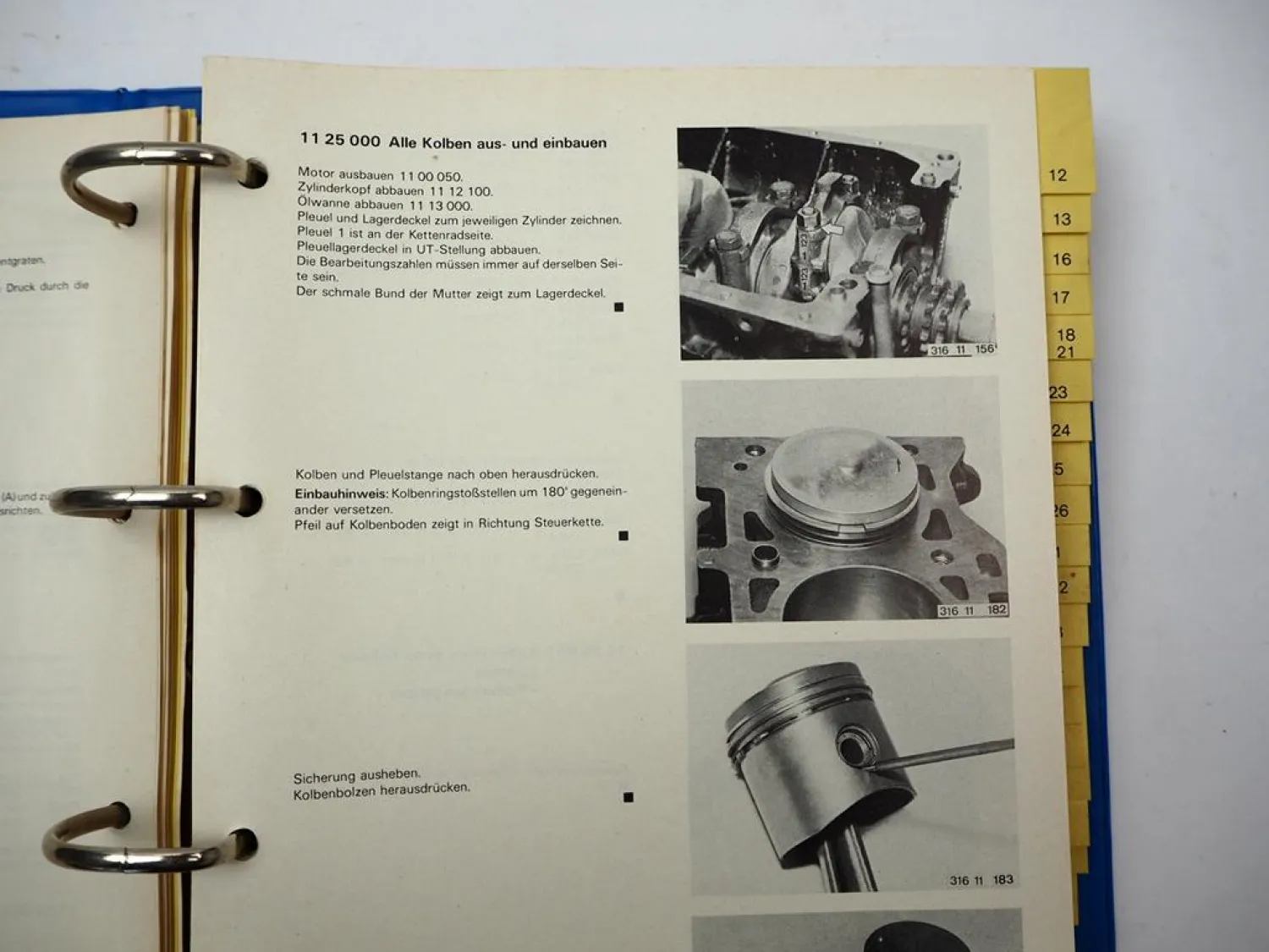 Original BMW 316 318 318A 320 320A 320i E21 3er Werkstatthandbuch 1975/76