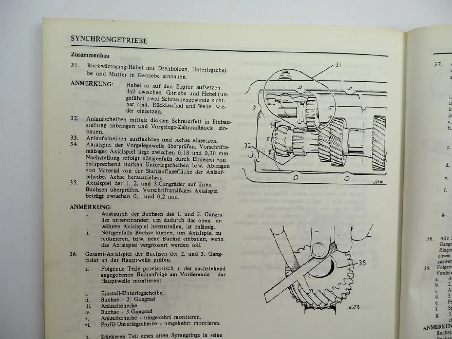 Original British Leyland Triumph TR6 Werkstatthandbuch Reparaturanleitung 1972