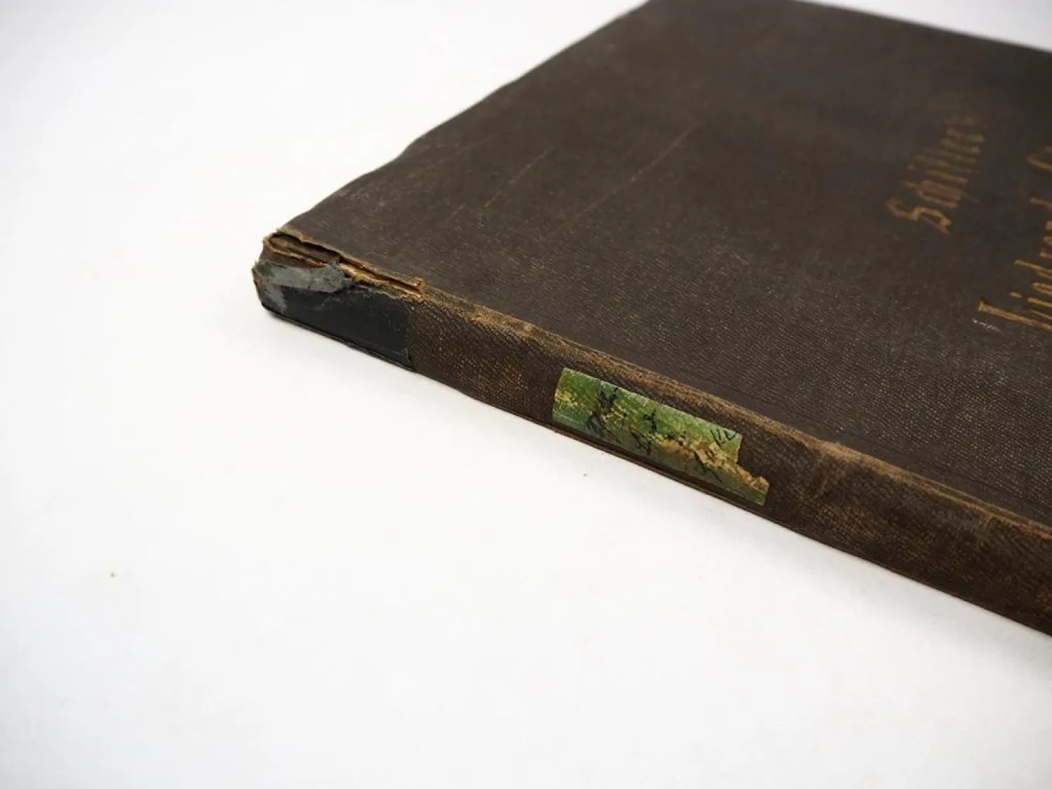 Original Buch mit 40 Holzschnitten Schillers Lied von der Glocke 1855 Reher