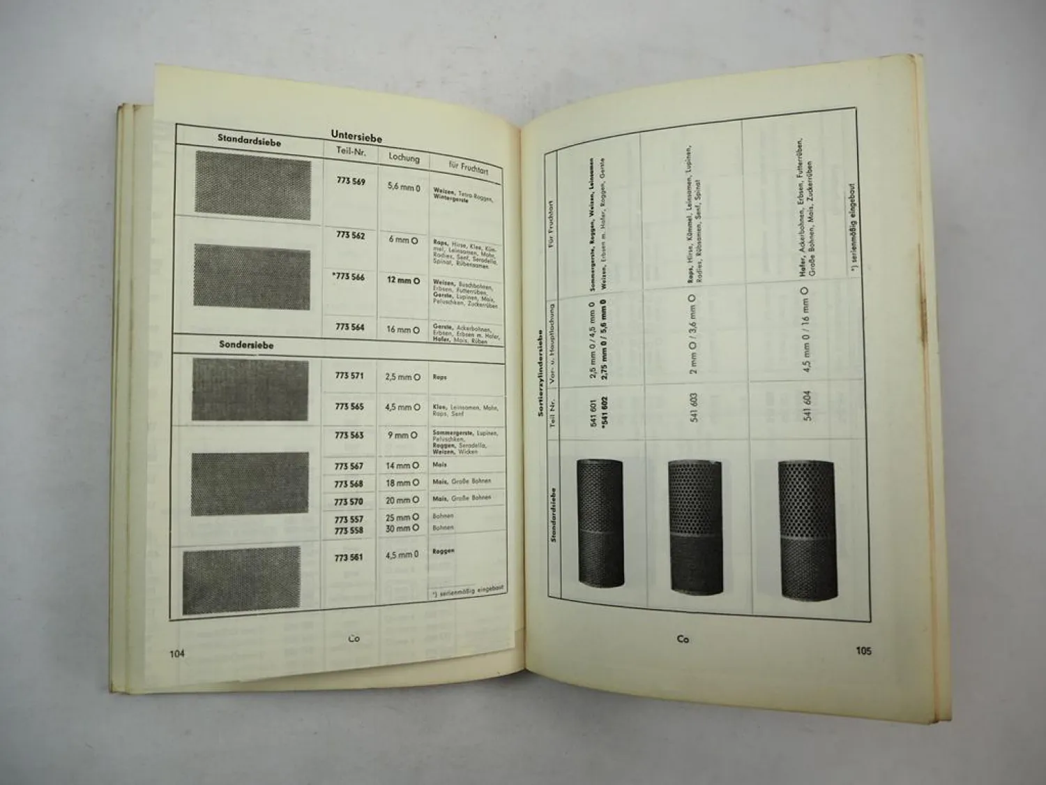 Original Claas Columbus Mähdrescher Betriebsanleitung Bedienungsanleitung 1966