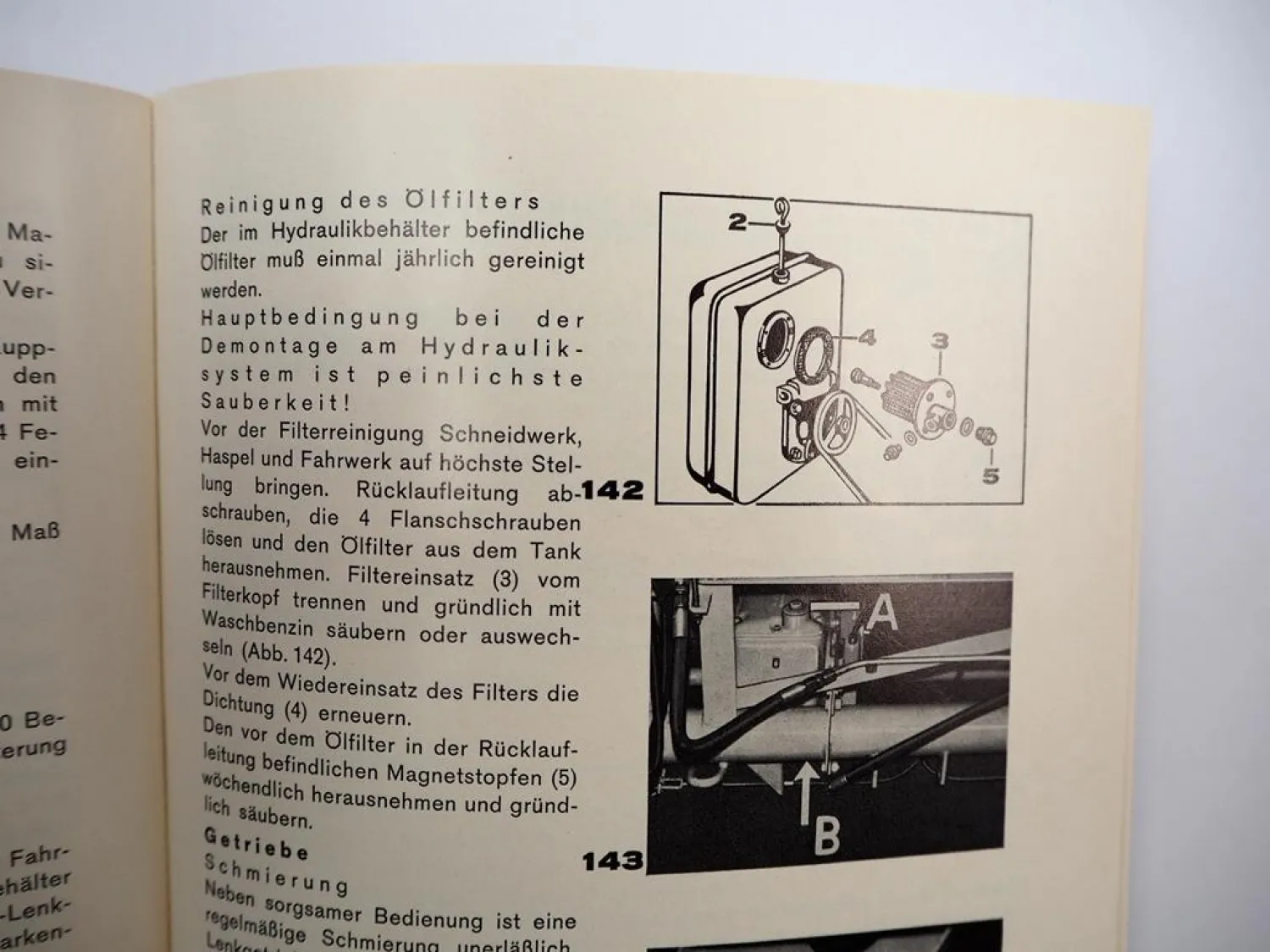 Original Claas Cosmos Mähdrescher Betriebsanleitung Bedienung Wartung 1968