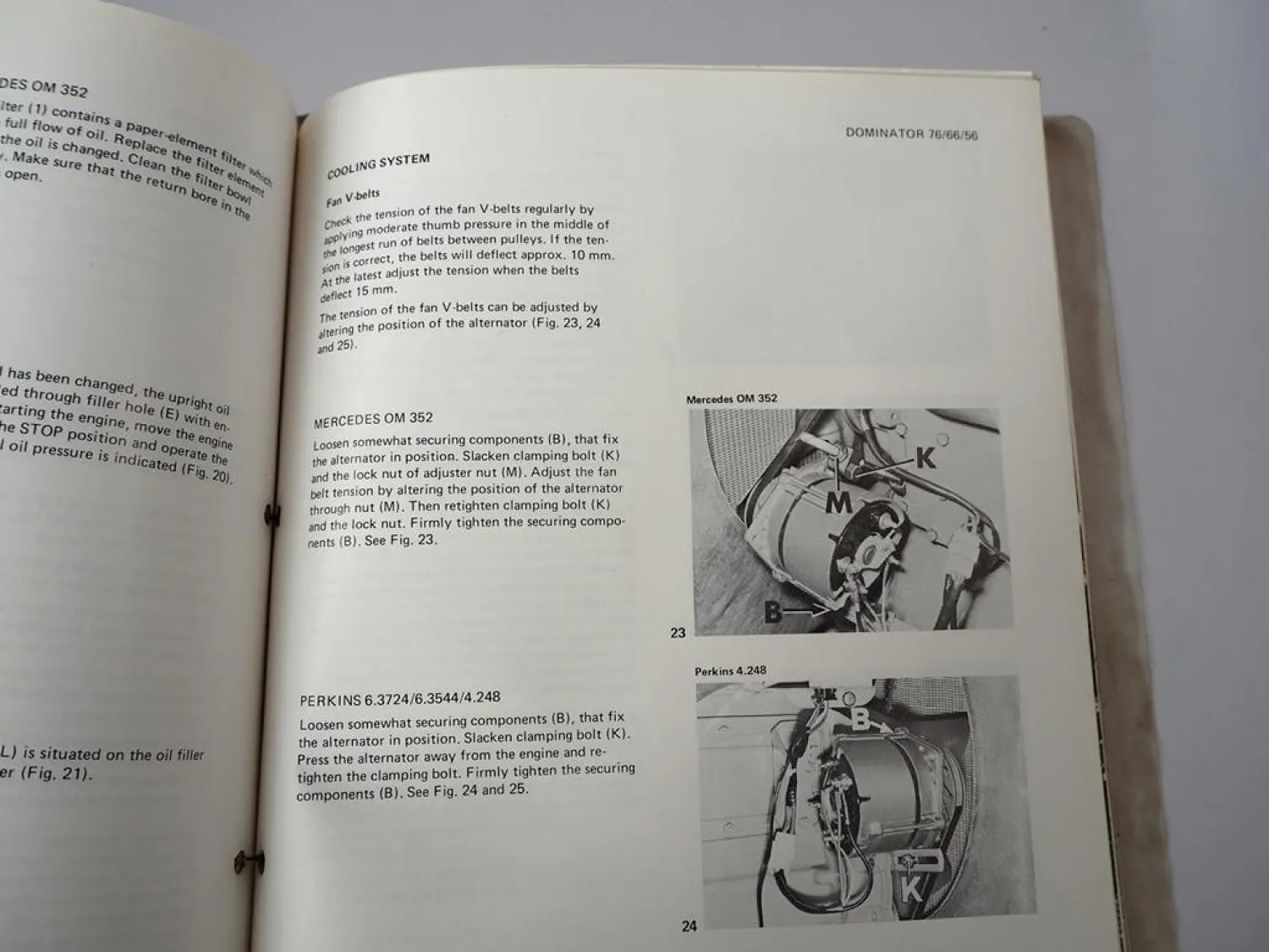 Original Claas Dominator 76 66 56 Combine Harvester Operators Manual 1981