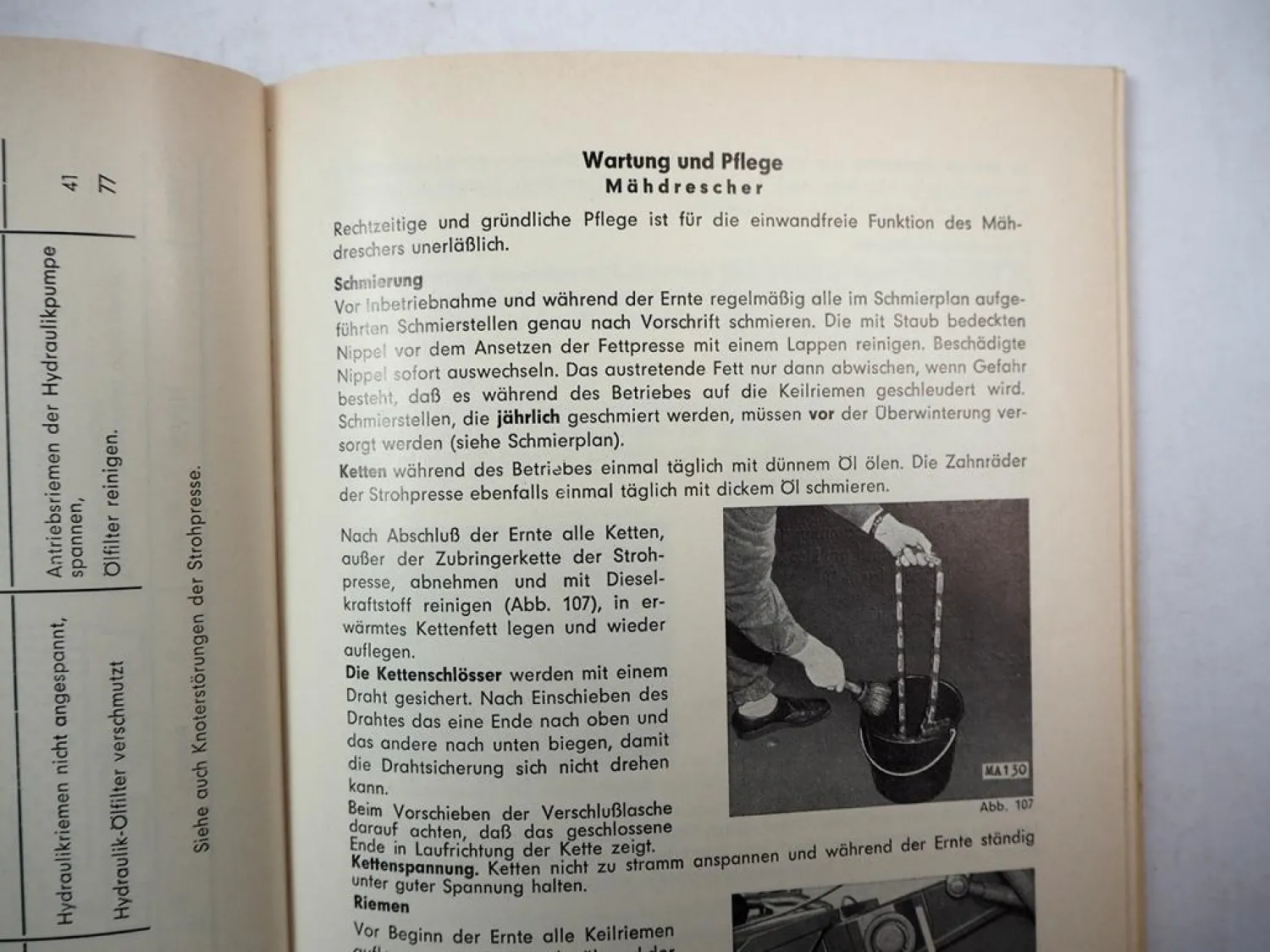 Original Claas Mercur Mähdrescher Betriebsanleitung Bedienungsanleitung 1965