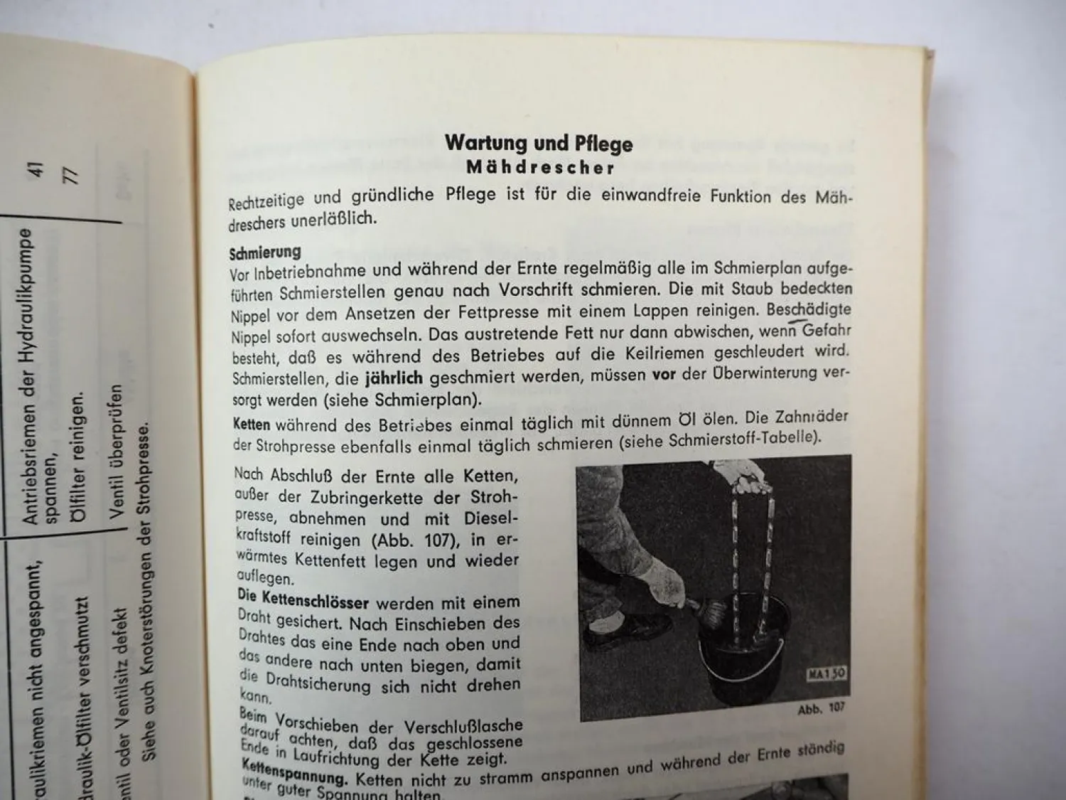 Original Claas Mercur Mähdrescher Betriebsanleitung Bedienungsanleitung 1966