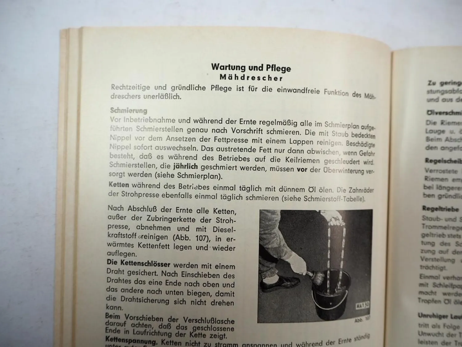 Original Claas Mercur Mähdrescher Betriebsanleitung Bedienungsanleitung 1969